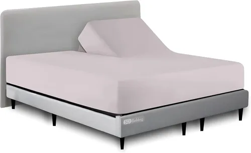 Vista 20 de SGI bedding Sábana bajera ajustable Queen Split Top de 28 pulgadas con cabezal flexible SOLO 100% algodón egipcio 1000 hilos Sábana bajera Flex Top