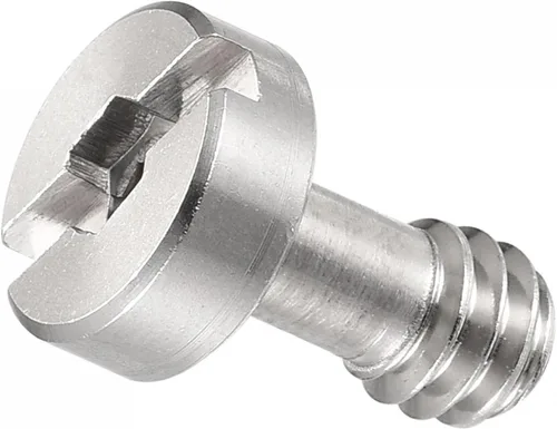 Vista 4 de uxcell Tornillo de trípode para cámara, adaptadores de tornillo de montaje macho de 1/4 pulgadas, ranurados de 0.47 pulgadas de longitud