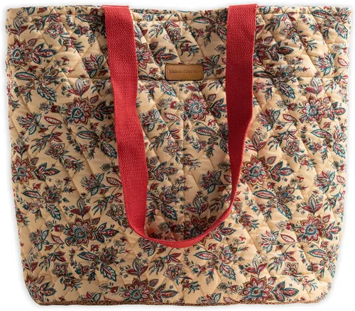 Vista 39 de Bolsas de compras Maison d' Hermine Bolsa de lona acolchada con bolsillos con cremallera Bolso pequeño reutilizable Bolsa de comestibles