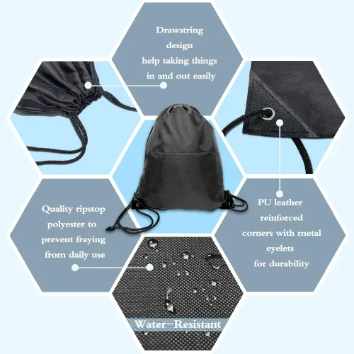 Vista 4 de Haizct Eat Sleep - Mochila de hockey repetición regalos para fanáticos del hockey regalo de gimnastas mochila unisex con cordón para gimnasio