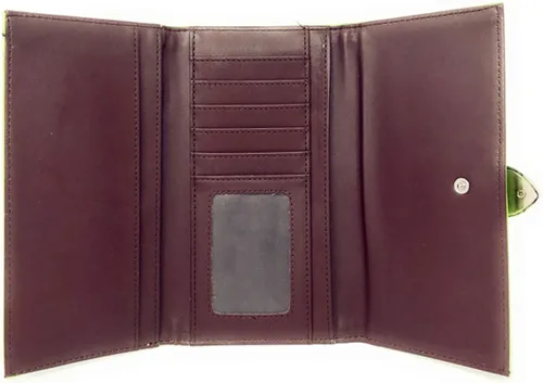 Vista 7 de Cartera de hombro con hebilla de camuflaje para mujer, multicolor