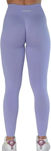 Vista 3 de AUROLA Dream Collection - Leggings de entrenamiento para mujer cintura alta sin costuras para correr gimnasio fitness pantalones deportivos