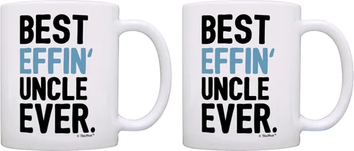 Vista 16 de Regalos para tía para mujer, regalo divertido para tía de la mejor tía Effin, regalo para tía, regalo para tía, taza de café, taza de café