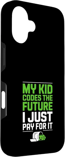Vista 3 de Robot Team Parent Gift STEM Support Crew Future Engineer Case for iPhone 16