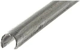 Vista 7 de CRL 6701A6 - Cubierta de acero inoxidable para umbral de puerta de patio, 72 pulgadas de longitud