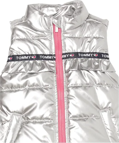 Vista 4 de Tommy Hilfiger Conjunto de chaleco de 3 piezas para niñas