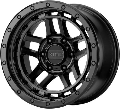 Vista 5 de KMC Wheels RECON 17X8.5 5X5.05.46 18mm NEGRO SATÍN - KM54078550718