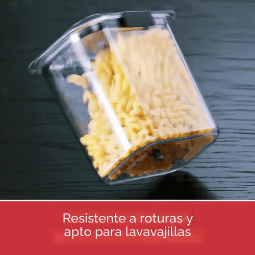 Vista 8 de Rubbermaid Brilliance - Recipientes para almacenar alimentos, libres de bisfenol A, con tapas
