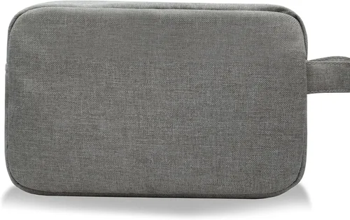 Vista 5 de Avalanche Neceser de viaje organizador esencial Dopp Kit Accesorios bolsa, Gris, Kit Dopp grande