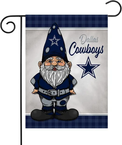 Vista 18 de Rico Industries NFL Gnomo - Bandera de jardín de doble cara de 13 x 18 pulgadas
