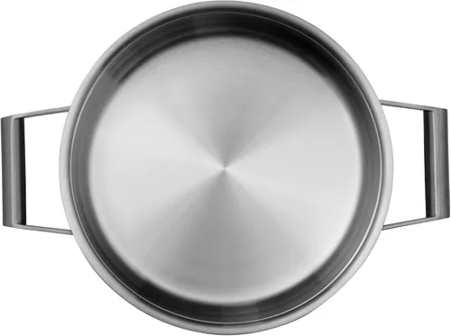 Vista 13 de WMF Comfort Line Advantage - Juego de cacerolas de inducción de 5 piezas con tapa de vidrio, acero inoxidable mate Cromargan, escala, apilable, sin