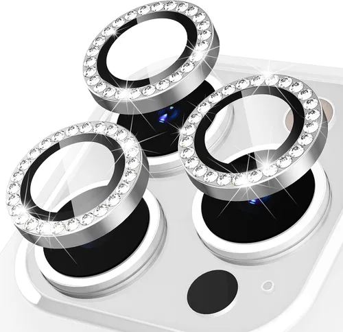 Vista 9 de Suoman Paquete de 3 protectores de lente de cámara para iPhone 12 Pro Max, vidrio templado 9H, [no afecta las tomas nocturnas], cubierta protectora