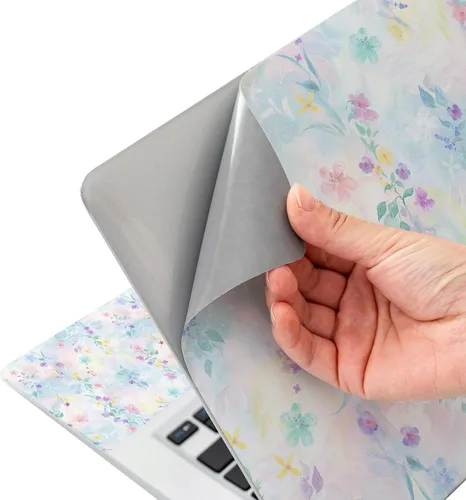 Vista 5 de Calcomanía para portátil de 12.1 13 13.3 14 15 15.6 pulgadas, adhesivo reutilizable universal para netbook, protector de arte personalizado