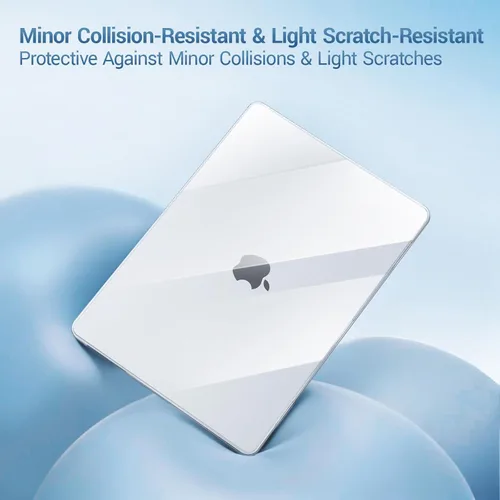 Vista 5 de MOSISO - Funda compatible con MacBook Neo de 13 pulgadas 2026 A3404 A18 Pro Chip Cristal transparente