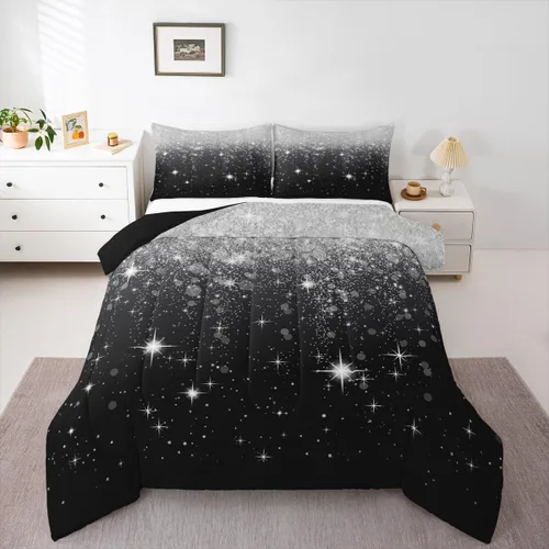 Vista 47 de Feelyou Lindo juego de ropa de cama de ajolote para niños y niñas tamaño twin, juego de edredón de salamandra para niños, mujeres y hombres, edredón