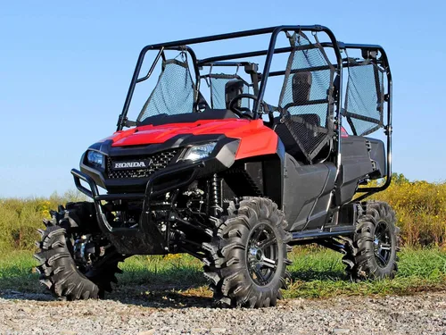 Vista 3 de SuperATV Kit de elevación de 2 pulgadas para Honda Pioneer 700/700-4 2014-2016 Construido para durar y fácil de instalar Funciona con neumáticos
