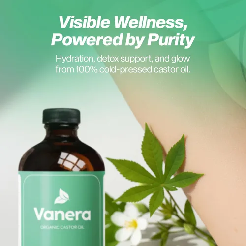 Vista 7 de Aceite de ricino orgánico – 100% orgánico certificado por proveedor, sin hexano, aceite de ricino prensado en frío para hidratación de la piel