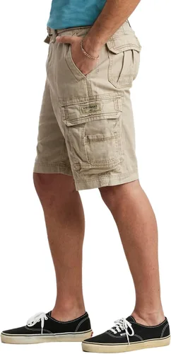 Vista 15 de Unionbay Survivor pantalones cortos de cargo con cinturón para hombre