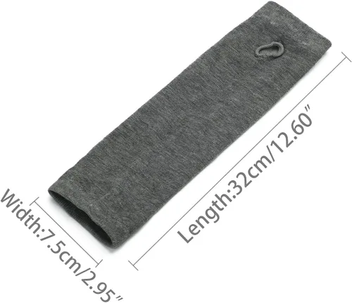 Vista 33 de Allegra K Calentadores de brazo sin dedos unisex de moda clásica