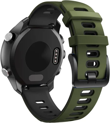 Vista 16 de NotoCity Correas de reloj Vivoactive 5/Vivoactive 3, Galaxy Watch 4/Watch 5/Active 2, correa de repuesto de silicona de 0.787 pulgadas para reloj