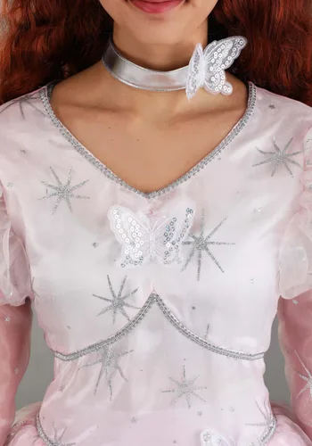Vista 5 de Disfraz Deluxe de Glinda la Buena para Mujer Multicolor