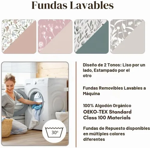 Vista 7 de BellaMoon - Almohada de embarazo en forma de C para dormir (55 pulgadas) Almohada corporal de maternidad con funda refrescante de soporte suave