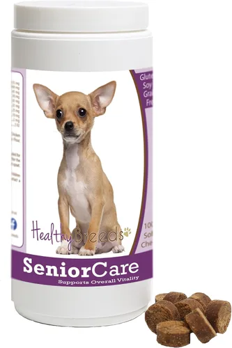 Vista 9 de Healthy Breeds Basset Hound Senior Dog Care Masticables suaves 100