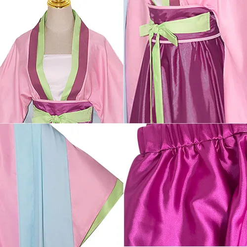 Vista 13 de Weixu Disfraz de anime Maomao Cat Cosplay Hanfu vestido de uniforme traje de Halloween traje de carnaval