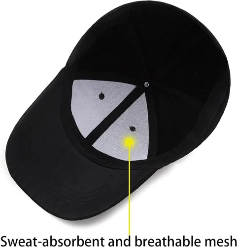 Vista 5 de SHITOUPU Gorra de béisbol ajustable para papá, sombrero de algodón sin estructurar