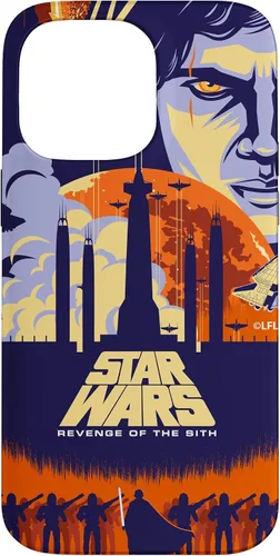 Vista 21 de Star Wars Funda con póster de película ilustrada La venganza de los Sith para iPhone 17