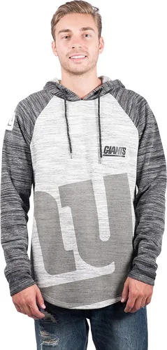 Vista 53 de Ultra Game Sudadera con capucha retro oficial de la NFL para hombre
