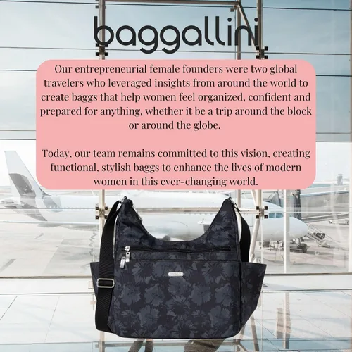 Vista 6 de Baggallini Bandolera Hobo esencial
