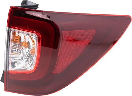 Vista 101 de Ensamble de luz trasera exterior TRQ para lado del conductor izquierdo trasero. Compatible con Toyota Corolla XLE 2020, 2021, 2022 y Toyota Corolla