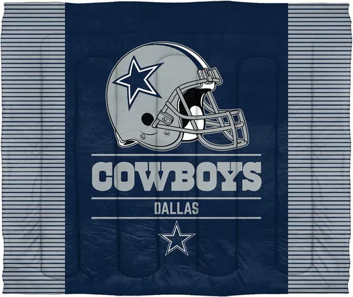 Vista 32 de Northwest NFL Unisex-Adult Comforter and Sham Set Safety
