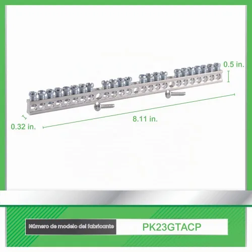 Vista 2 de Square D by Schneider Electric Square D - PK23GTACP 23 Kit de barra de tierra para centro de carga de terminales