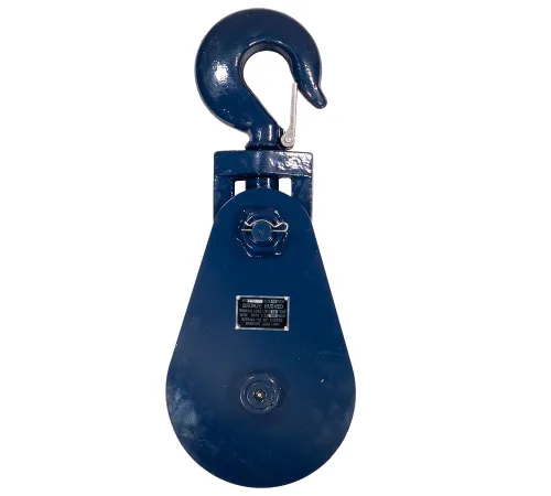 Vista 19 de Mytee Products Bloque de arrebate con gancho WLL 2 Toneladas Polea de 3"' + ' Cable de alambre de 3/8" Pulley para rescate con enrollamiento