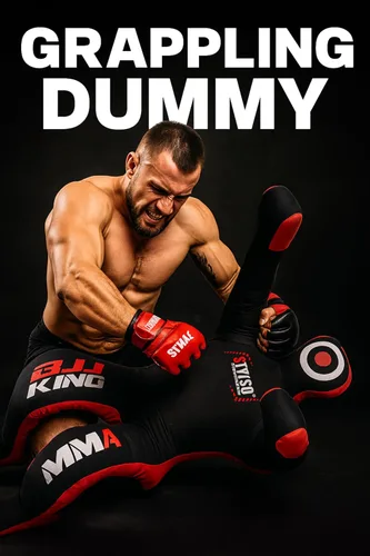 Vista 4 de Grappling Dummy for Adults, Unfilled Wrestling Dummy, Hanging Jiu Jitsu Dummy for BJJ, MMA, Judo, Karate, Martial Arts