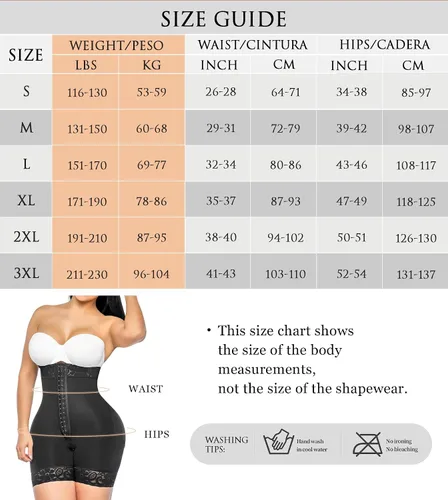Vista 4 de YIANNA Fajas de control de abdomen para mujer, fajas colombianas sin tirantes, pantalones cortos moldeadores de glúteos con cremallera
