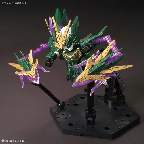 Vista 5 de Bandai Hobby SD Sangoku Soketsuden - #14 Zhang He Altron Gundam SD Model Kit