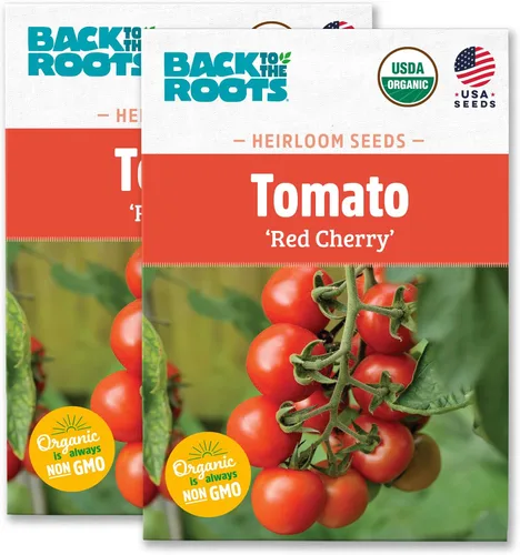 Vista 11 de Back to The Roots Paquete de semillas 100% orgánicas - Tomate 'Big Rainbow' 100mg Paquete de Semillas de 2ct - Tomate 'San Marzano