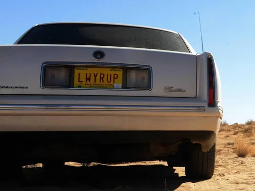 Vista 5 de Juego de 6 réplicas de matrículas de los coches de la serie de televisión Breaking Bad - PF19
