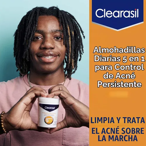 Vista 5 de Pads de acción súper rápida y máxima fuerza Clearasil 90