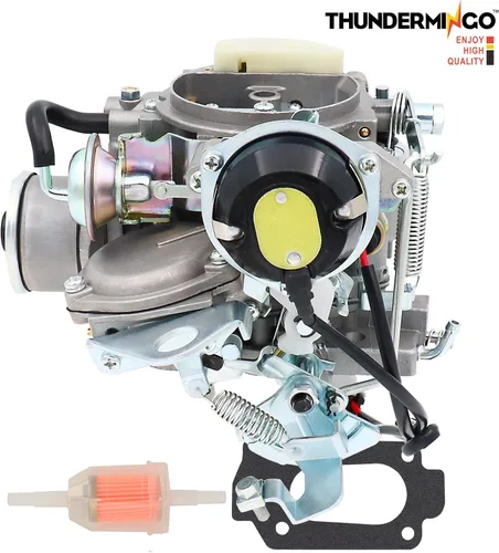 Vista 8 de Carburador para motor Nissan Pickup 720 2.4L Z24 para Nissan Bluebird Caravan Datsun Atras Truck Vanette Panel Van 1983-1986, Reemplazo