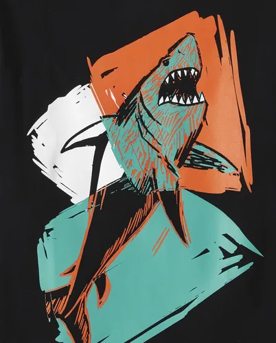 Vista 2 de The Children's Place Camisetas estampadas de manga larga para niños