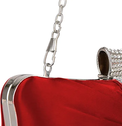 Vista 4 de Lifewish Bolso de noche plisado de satén para mujer bolso de noche para fiesta de graduación boda mujeresniñas