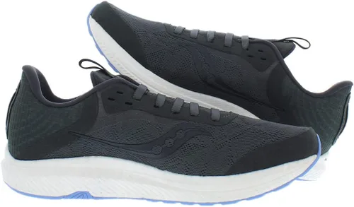 Vista 4 de Saucony Freedom 5 - Tenis de correr para mujer, Gris