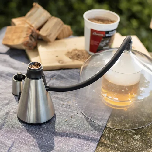 Vista 9 de Camerons Virutas de madera para barbacoa de manzana extrafina totalmente natural (3 pintas, 0.473L cada una) - Virutas de aserrín de madera seca al
