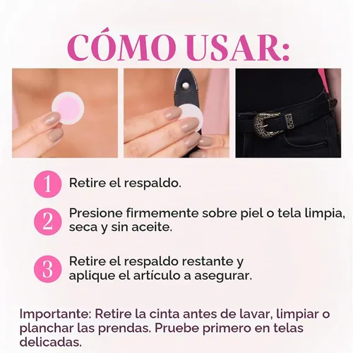 Vista 5 de Hollywood Fashion Secrets - Cinta de puntos, 25