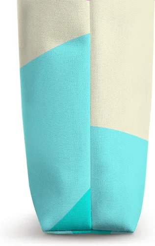Vista 3 de Retro Waves Swirls Pastel Rainbow Wavy Stripes 70s Aesthetic Tote Bag
