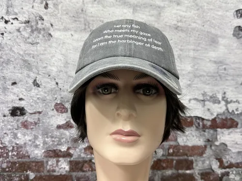 Vista 5 de Hepandy Embroidered Let Any Fish Hats